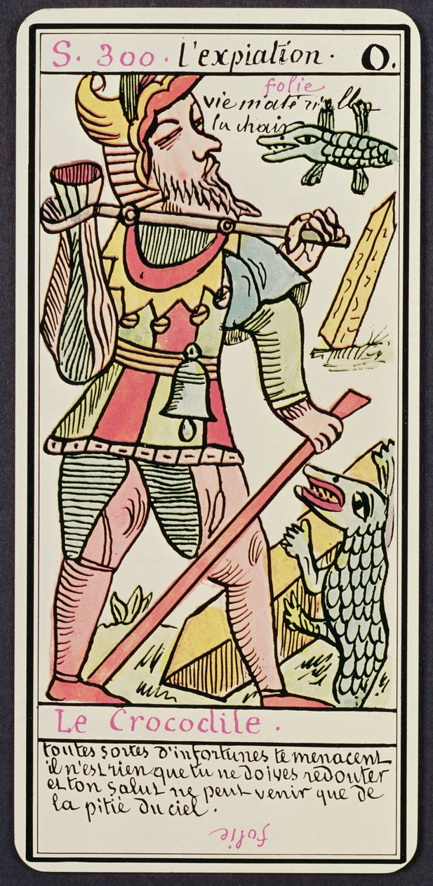Forsoning, tarotkort, fransk af Unbekannt