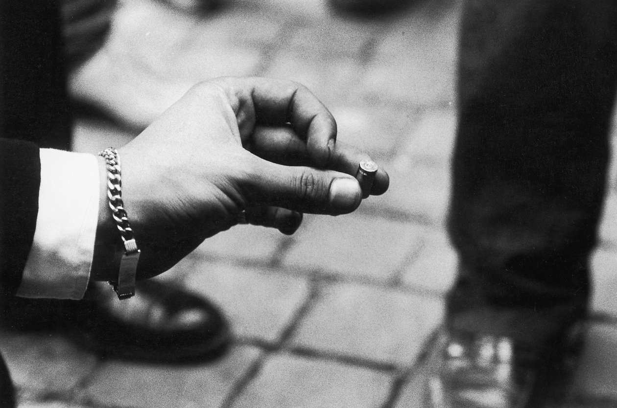 Forsøg på pave Johannes Paul II (Karol Wojtyla 1920-2005): første sal i kuglen, der ramte paven af Unbekannt