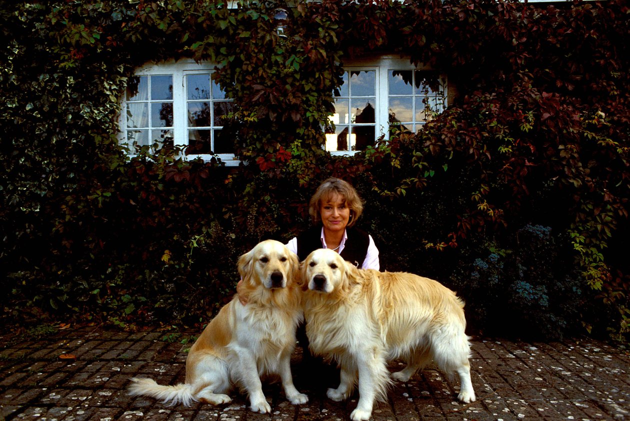 Babe Walters i sit hus i Dorchester (Dorset, England) i oktober 2004 af Unbekannt