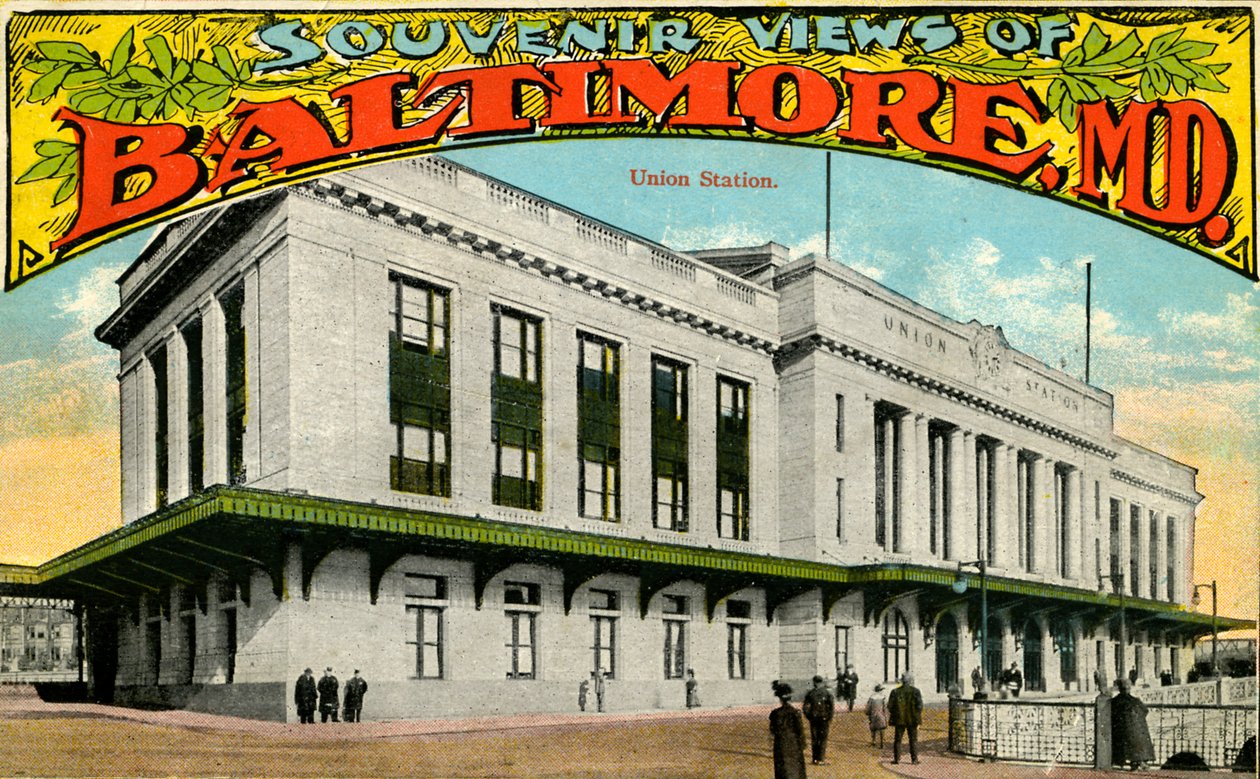 Baltimore: Union Station af Unbekannter Künstler