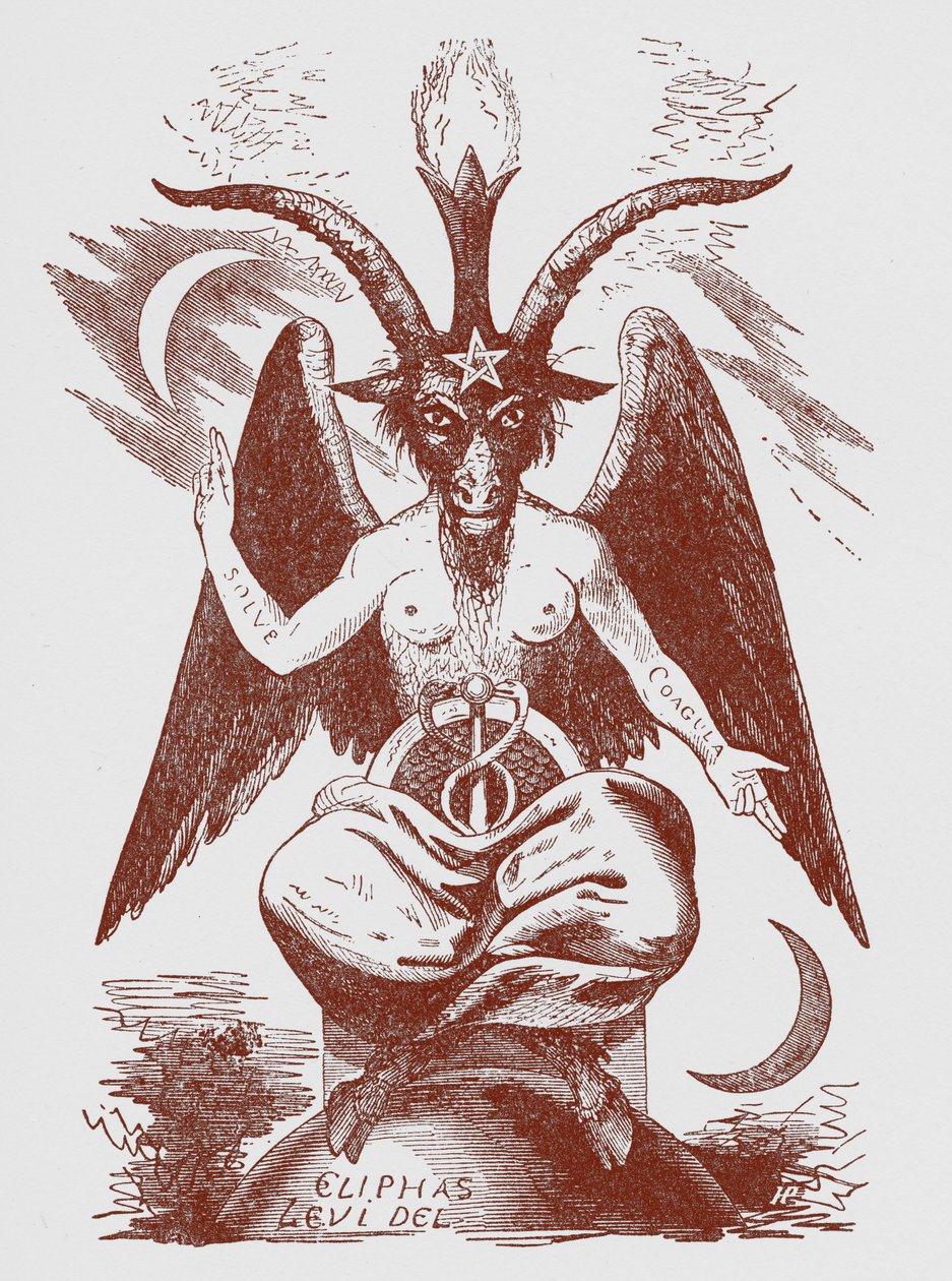 Baphomet af Unbekannter Künstler