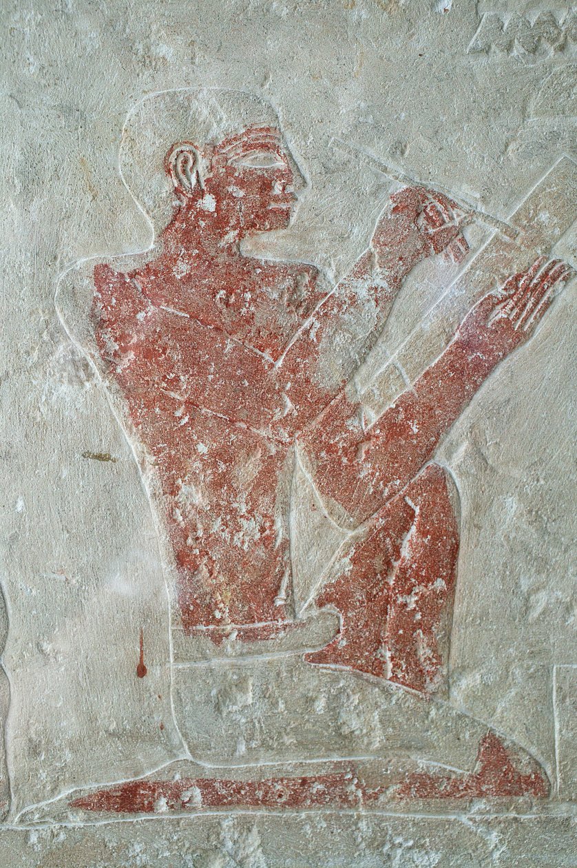 Basrelief i Cairo Egyptisk museum: forfatter, Le Caire, Egypten af Unbekannt