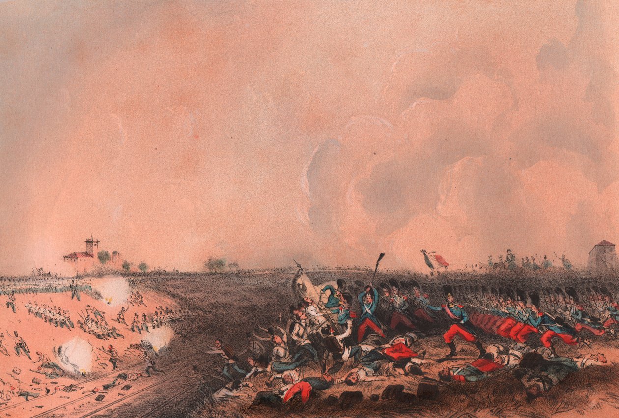 Slaget ved Magenta, Lombardiet af William M. Timlin