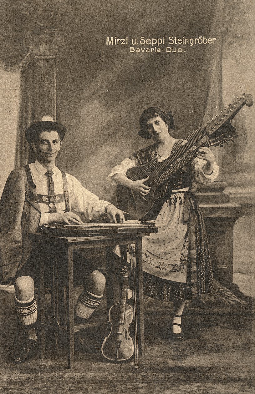Bavaria-Duo, Tyskland, ca. 1910 (postkort) af Unbekannter Künstler
