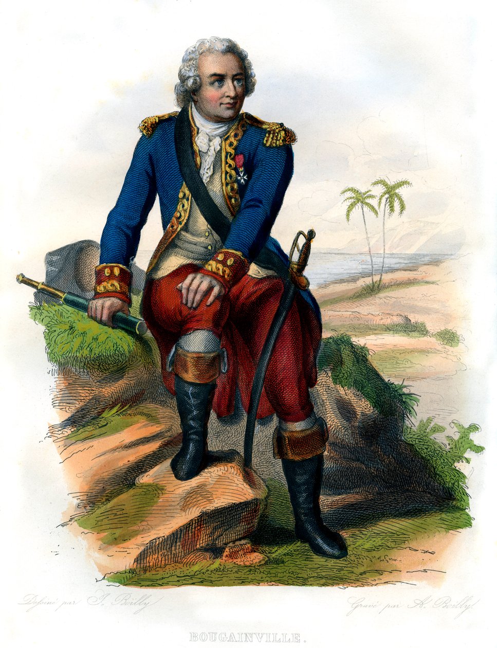 Bougainville af Unbekannter Künstler