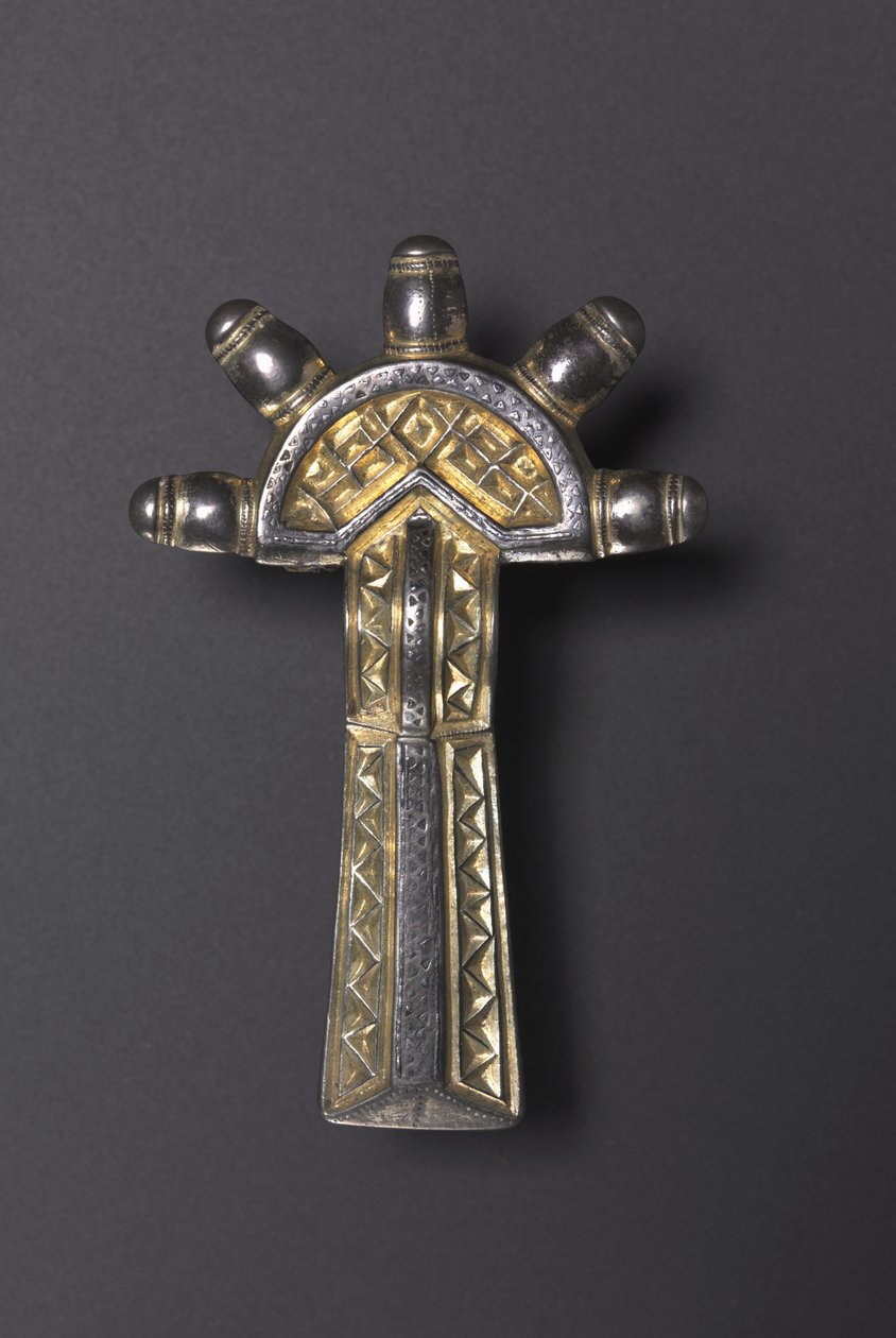 Bow Fibula, Alemannic, 550-550 af Unbekannt