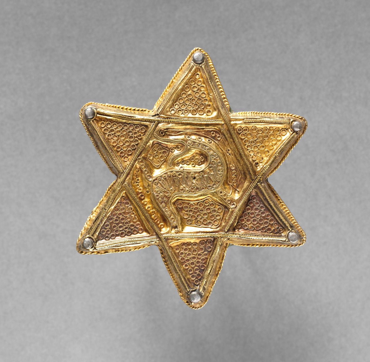 Brooch in the Form of a Six-Pointed Star, late 700s-early 800sdani af Unbekannt