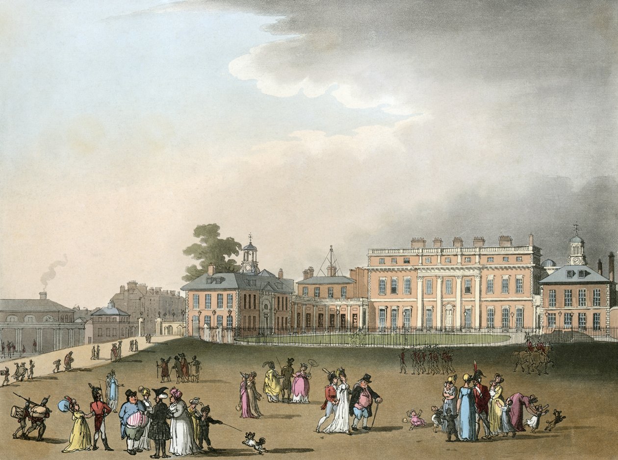 Buckingham Palace af Unbekannter Künstler