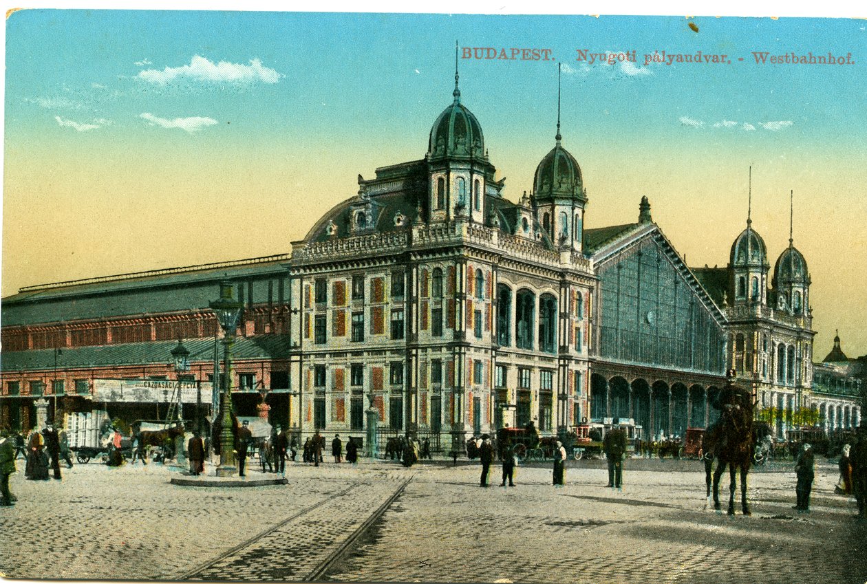 Budapest - West Station (Nyugoti Railway Station) af Unbekannter Künstler