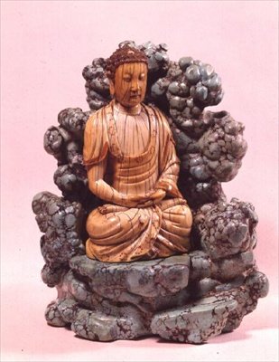 Buddha på en turkis matrix-trone, Ming-dynastiet af Unbekannt