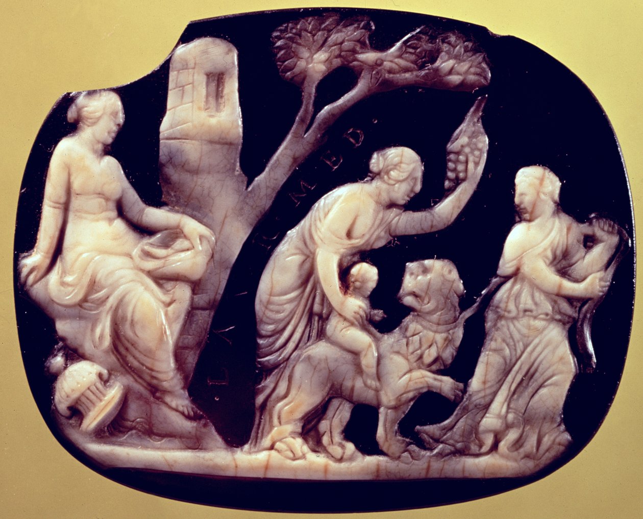 Cameo af Dionysos barndom af Unbekannt