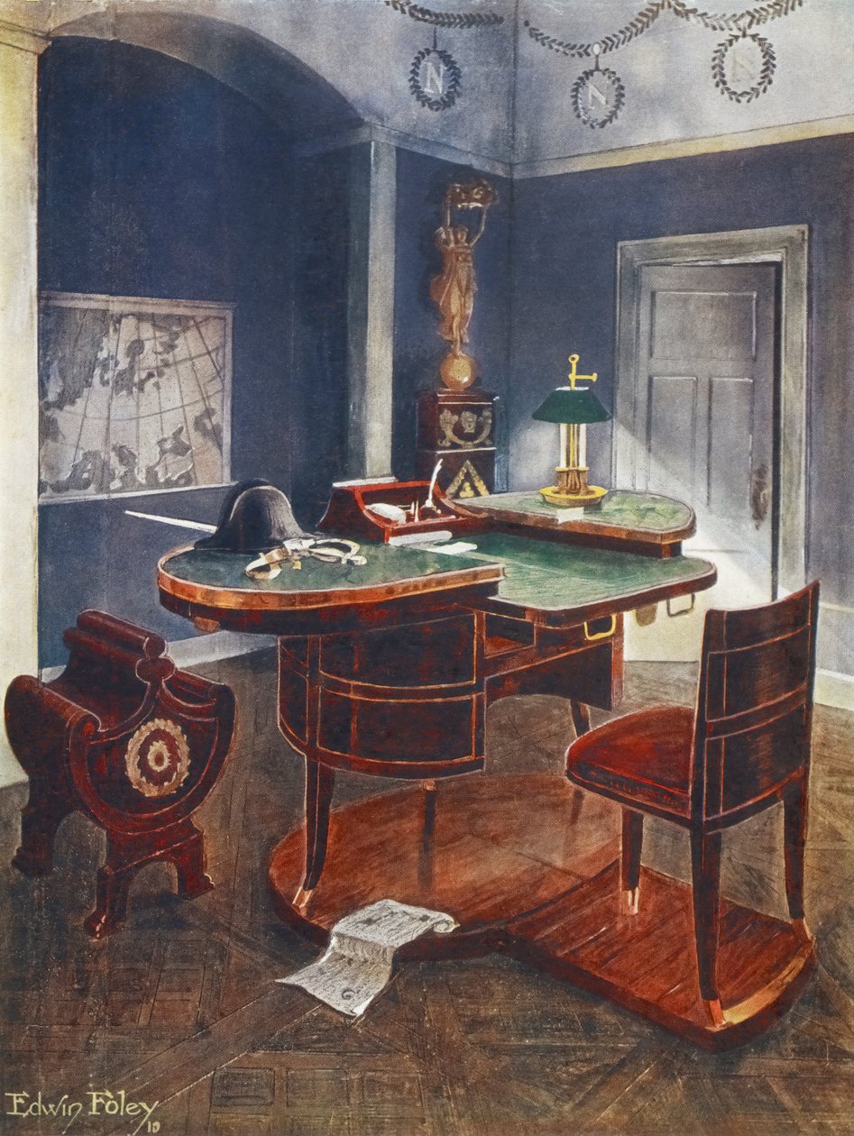 Napoleons kampagnekontor, Château de Malmaison af Alec Hunter