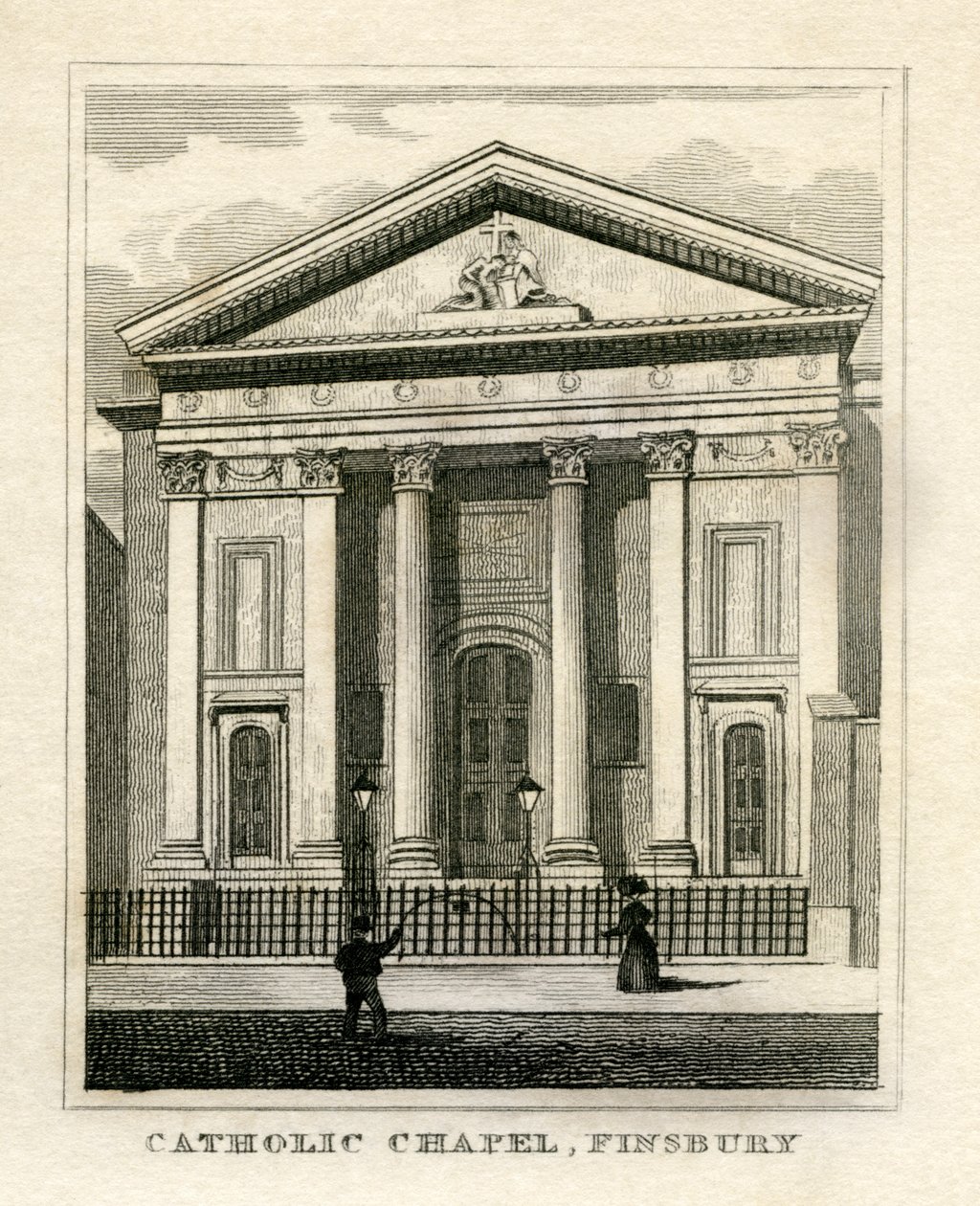 Catholic Chapel, Finsbury af Unbekannt
