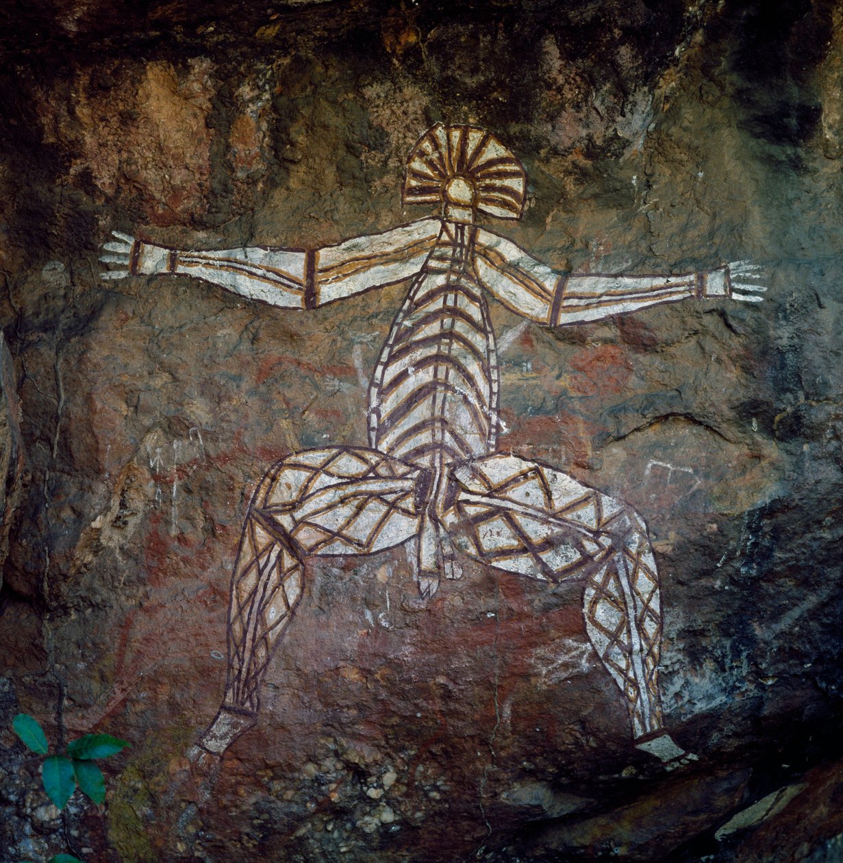 Hulemaleri, Arnhem Land, Northern Territory, Australien, Aboriginal kultur af Benjamin Baud