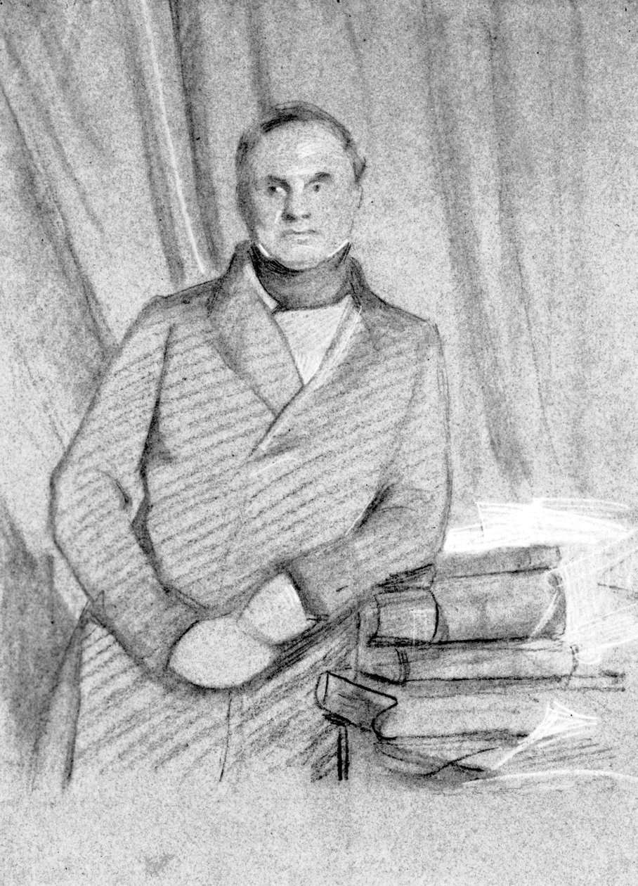 Charles Babbage, britisk matematiker og computerpioner af Unbekannt