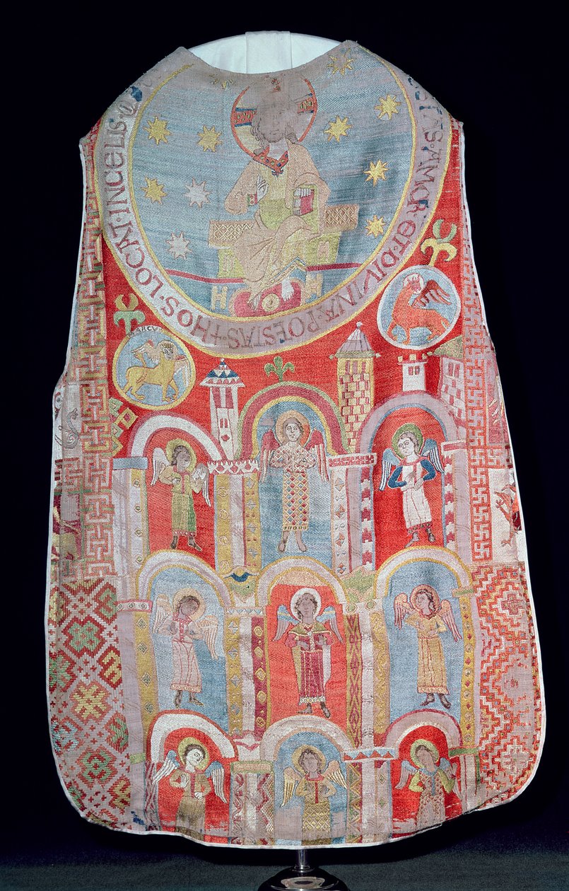 Chasuble fra klostret Goess, Steiermark, en del af det berømte pavesæt, 