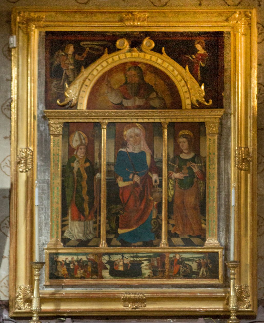 Sankt Martin-kirken, La Brigue, Frankrig (foto) af Benjamin Baud