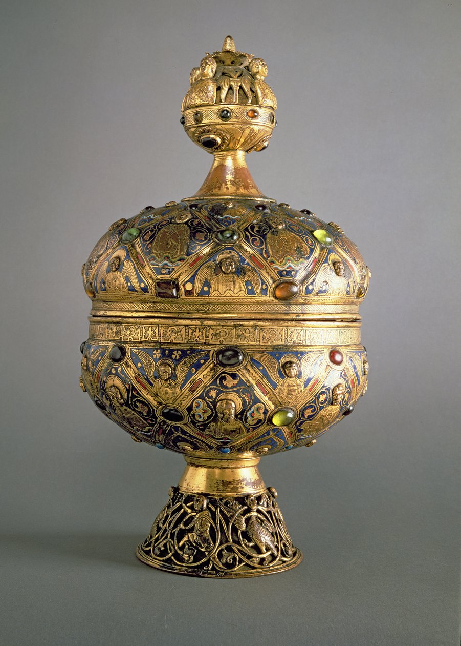 Ciborium, lavet i Limoges af G. Alpais til klosteret ved Montmajour af Unbekannt