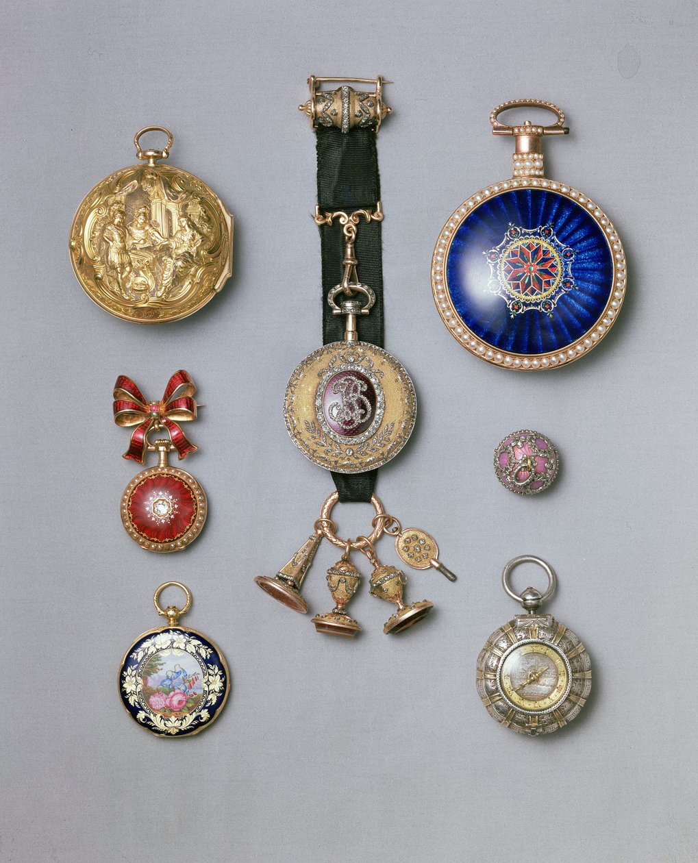 Samling af Faberge lommeure af Unbekannt