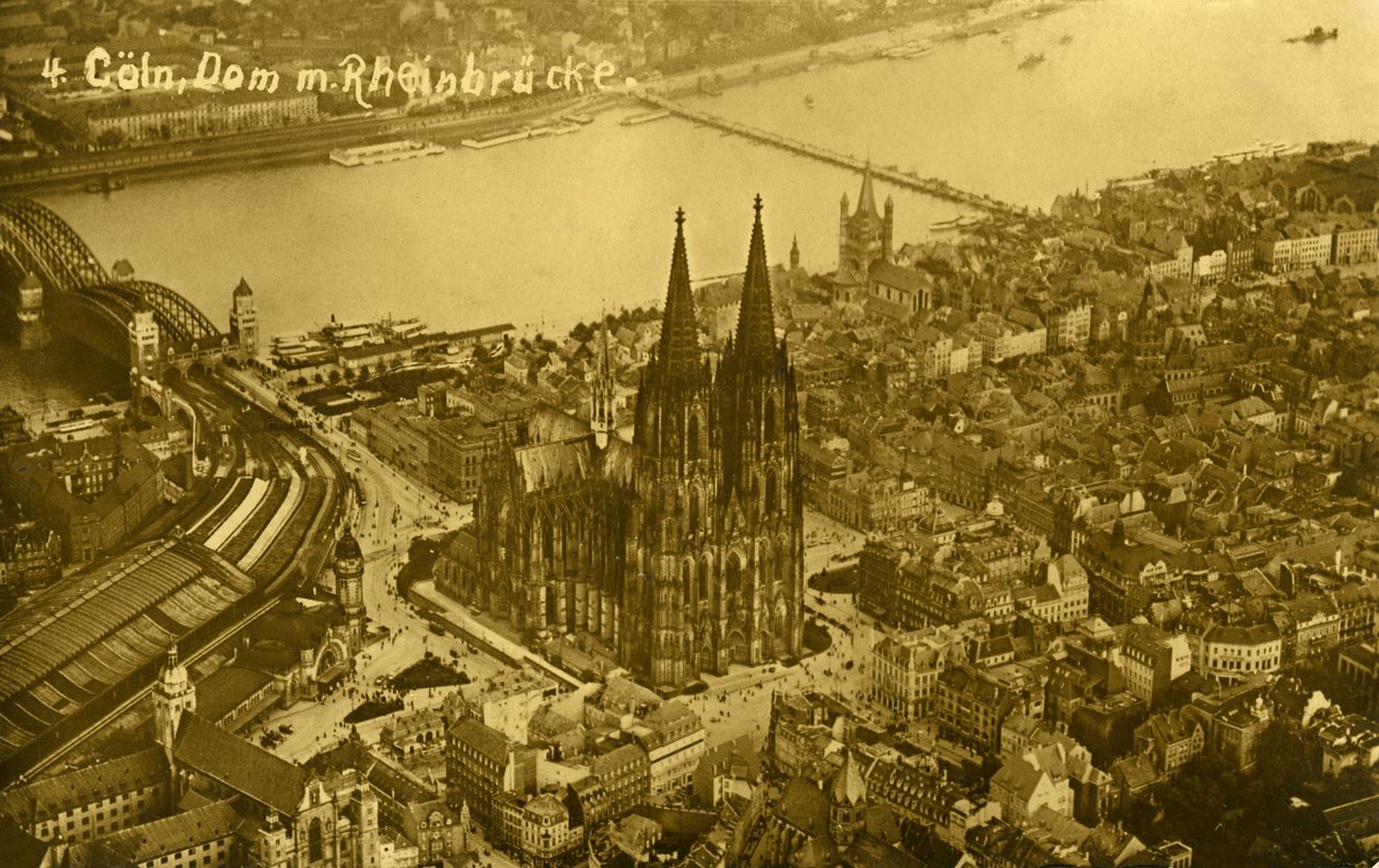 Köln, Tyskland, begyndelsen af det 20. århundrede af Unbekannter Künstler