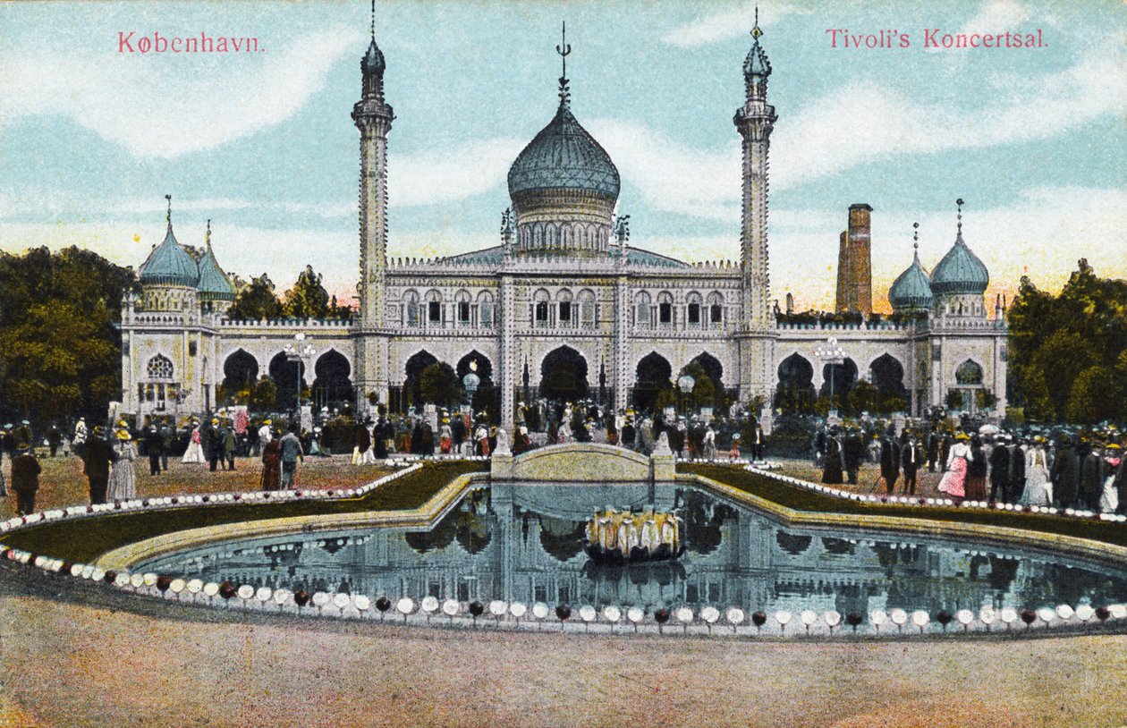 Copenhagen Tivoli Gardens af Unbekannter Künstler
