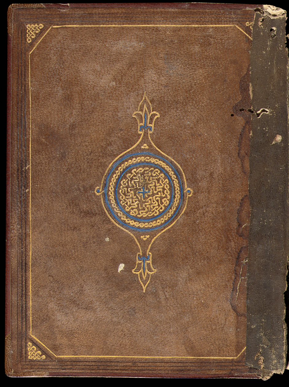 Cover of an almost complete Kufic Qur "an, North Africa or Near East, early 10th centurydani af Unbekannt