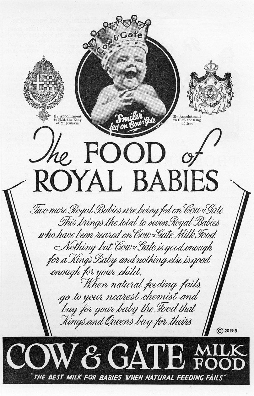 Cow & Gate Milk Food, Royal Babys Mad af Unbekannt