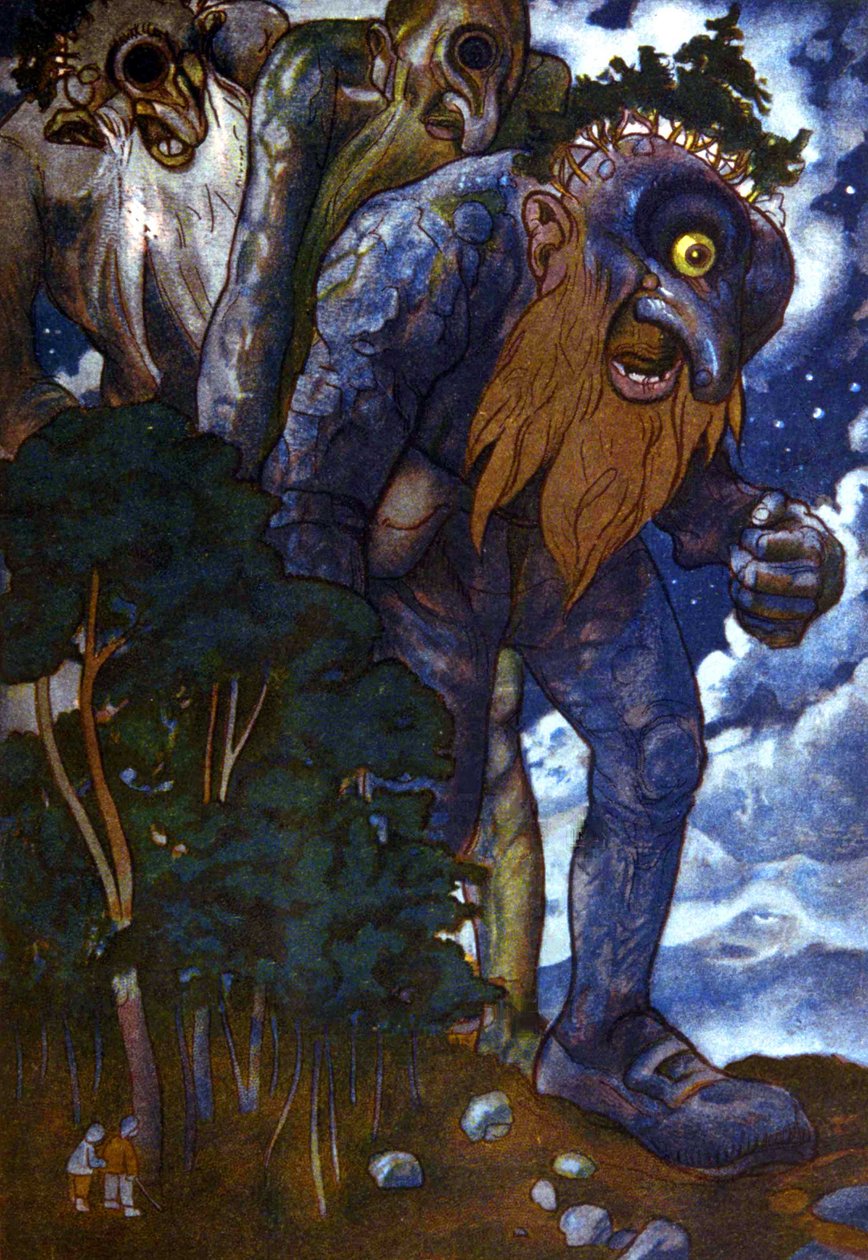 Kyklop, ca. 1910 (illustration) af Unbekannter Künstler