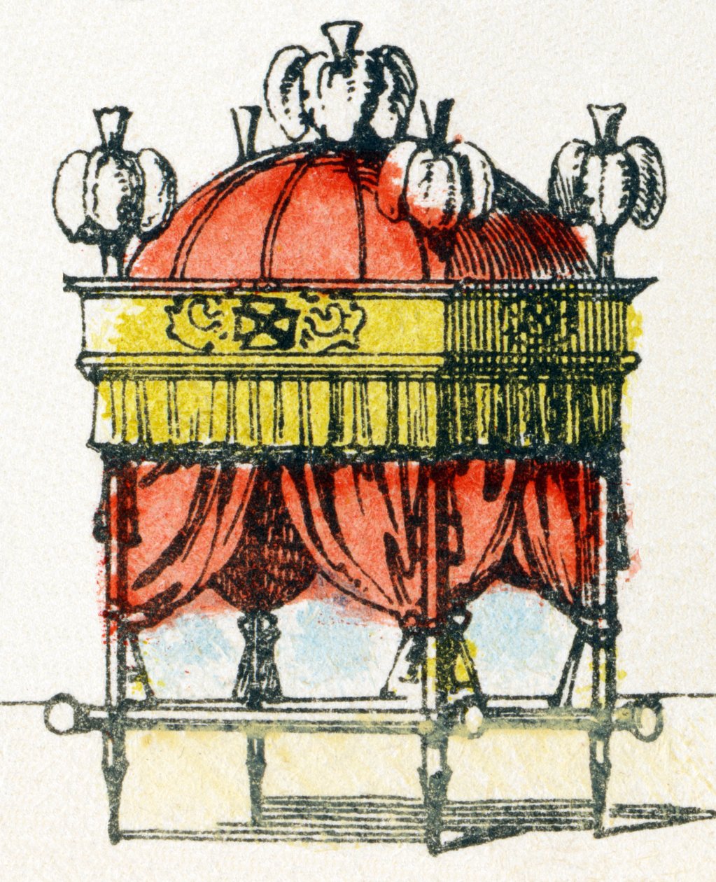 D - Dais - Alfabet - børneunderholdning - Billedepinal, populær serie c.1890 (illustration) af Unbekannt