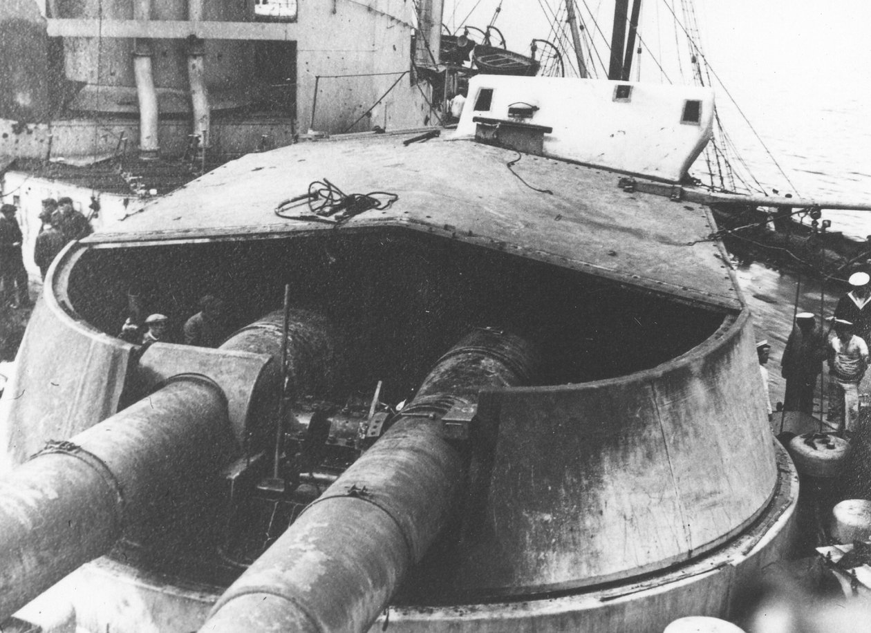 Skader på Q-tårn, HMS Lion, Jylland af Unbekannt
