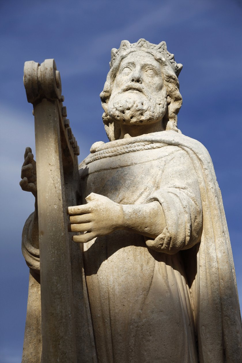 David-statue i Salon-de-Provence, Salon de Provence, Frankrig af Unbekannt