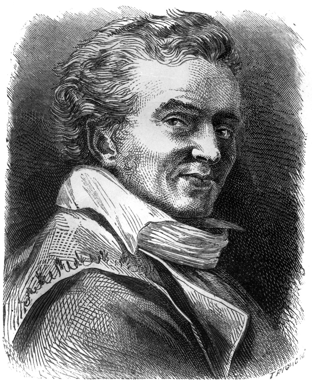 Dominique Vivant Denon (1747-1825) fransk forfatter, gravør og administrator af Louvre-museet af Unbekannter Künstler