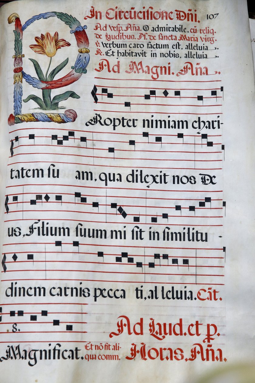 Domus Galilaeae eller House of Galilee drives af den katolske organisation Neocatechumenal Way, Antiphonary, Jesu omskæring, , Saligprisningernes Bjerg, Israel af Unbekannt