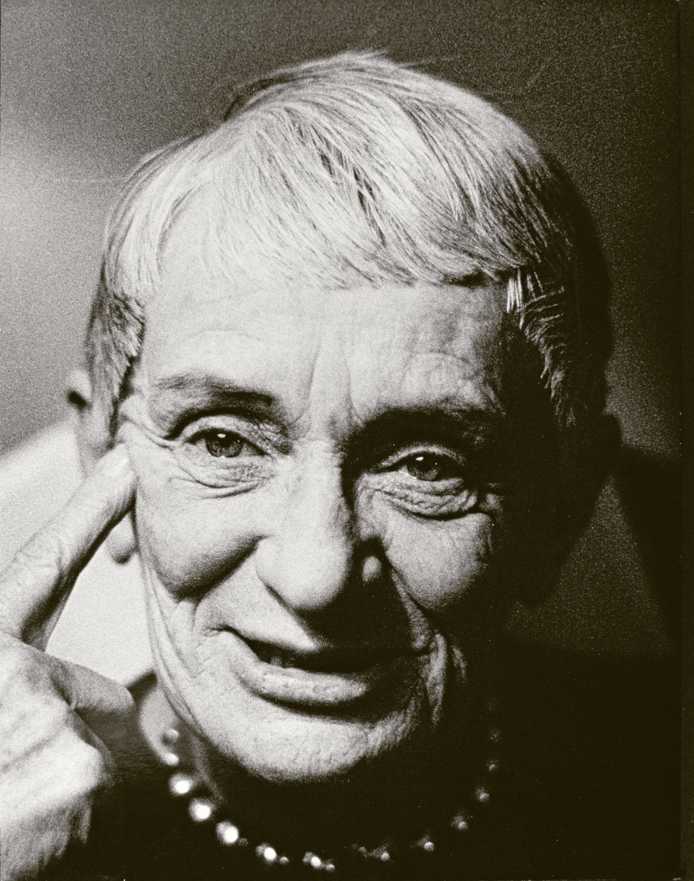 Dorothea Lange (1895-1965) 1963 (s/hvid foto) af Unbekannter Künstler