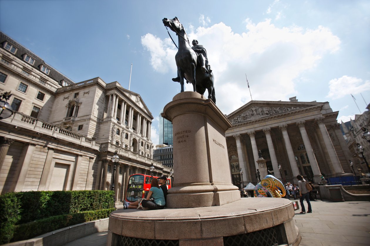 Duke of Wellington Statue, Bank Junction, London (foto) af Unbekannt