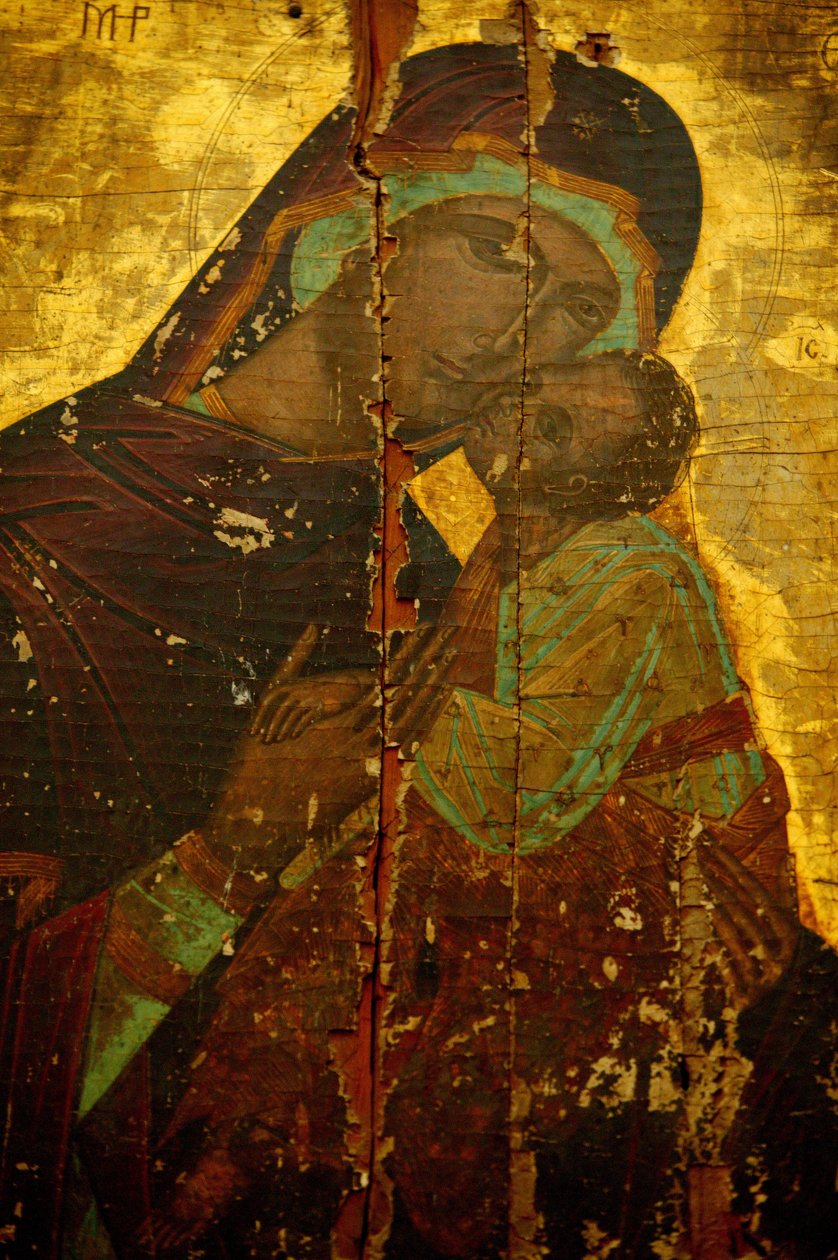 De 49 Martyrers Kirke. Jomfru Maria. XVIII århundrede. af Unbekannt