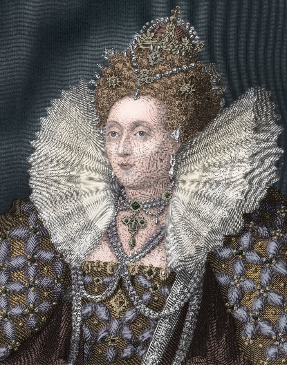 Elizabeth I af Unbekannter Künstler