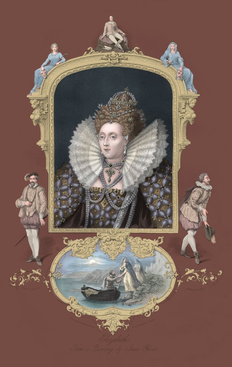 Elizabeth I af Unbekannter Künstler