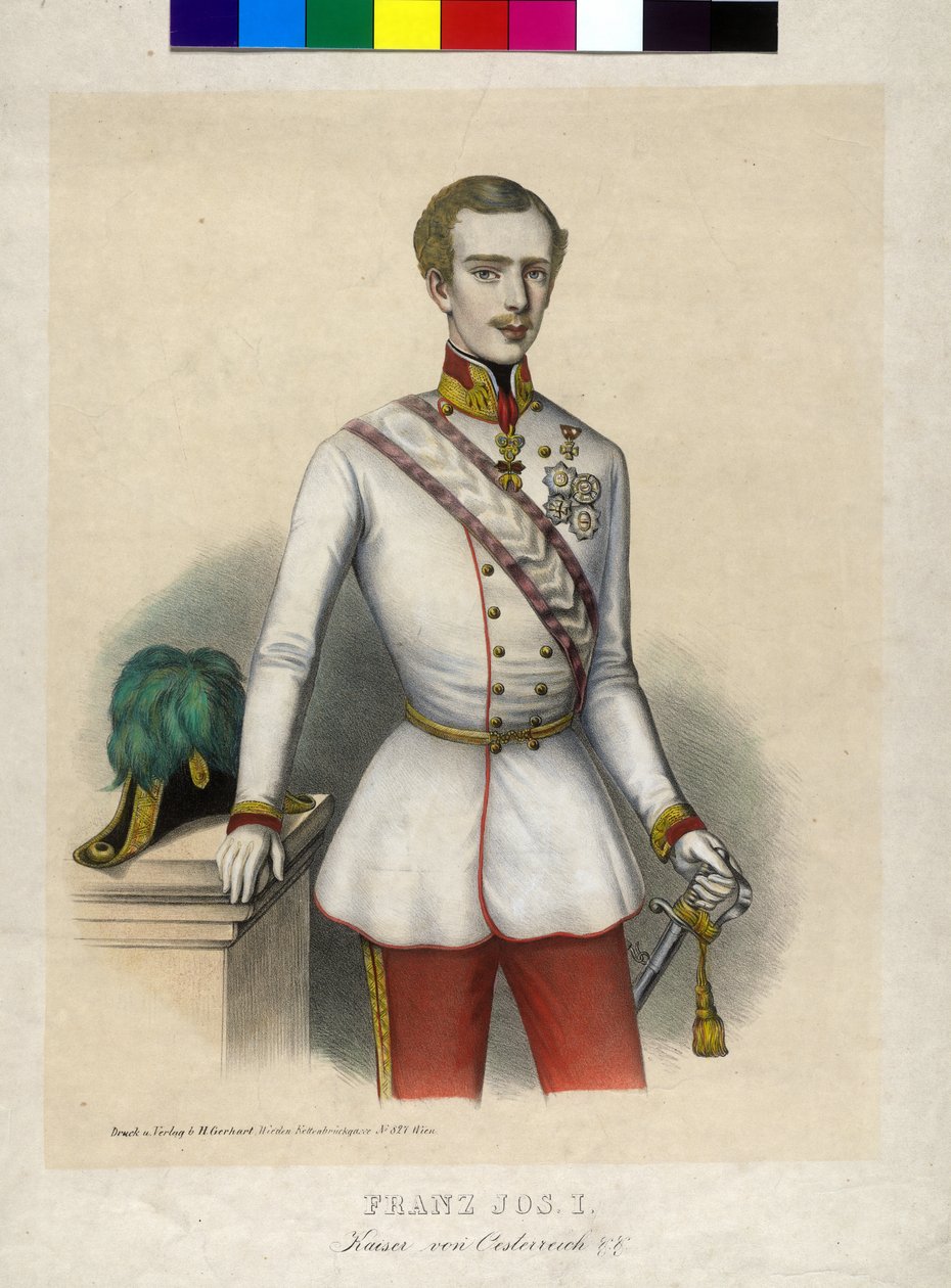 Kejser af Østrig Franz Joseph I af Unbekannter Künstler