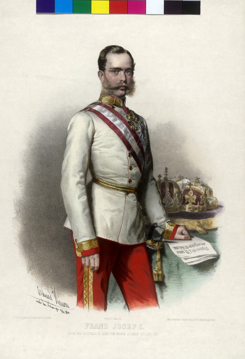 Kejser af Østrig Franz Joseph I af Unbekannter Künstler