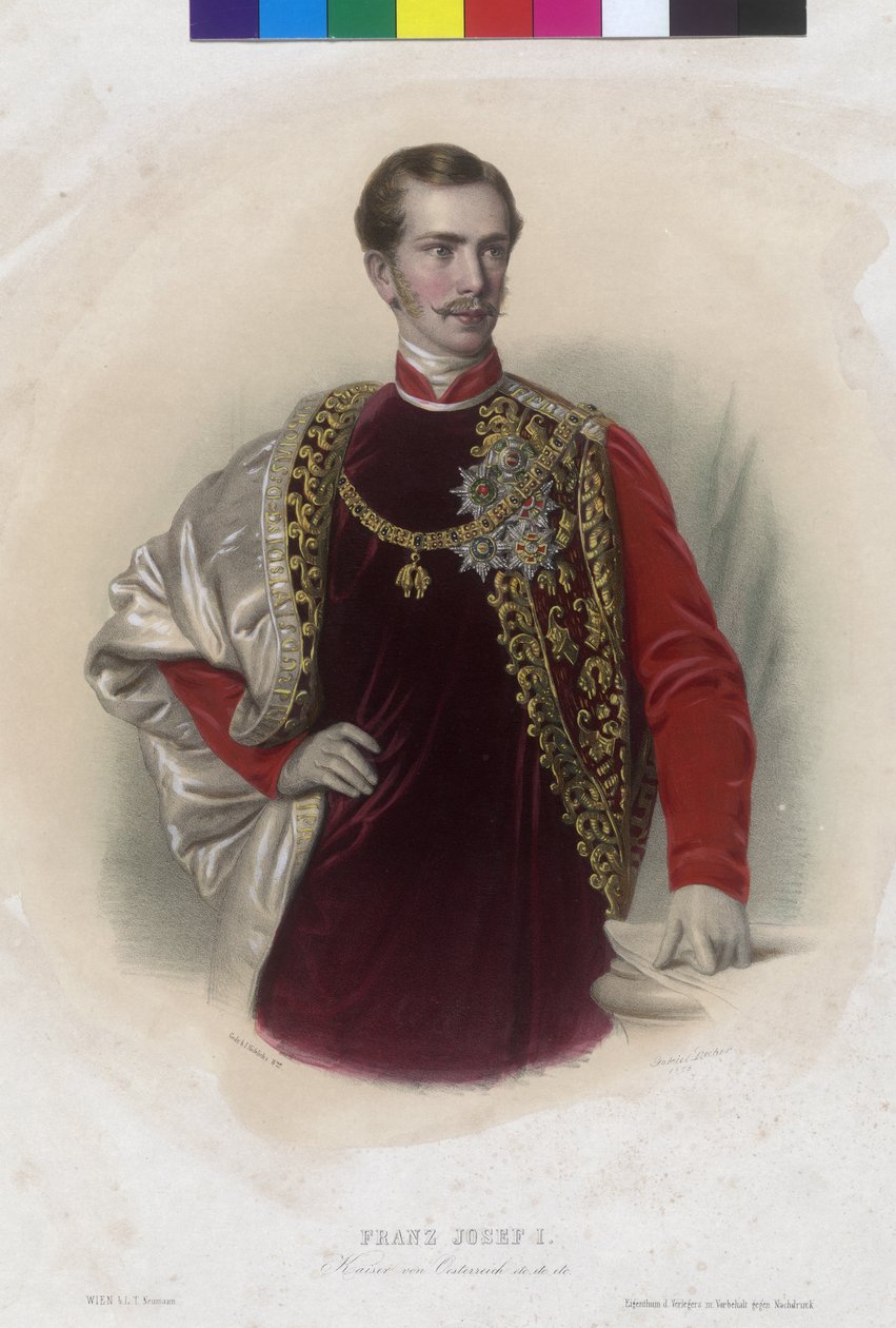 Kejser af Østrig Franz Joseph I af Unbekannter Künstler