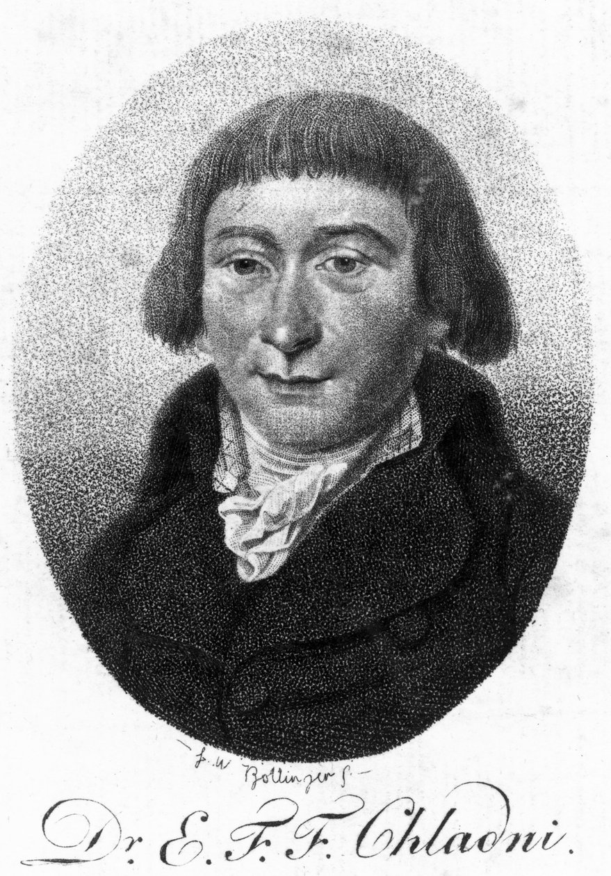 Ernst Florens Friedrich Chladni, tysk fysiker af Unbekannt