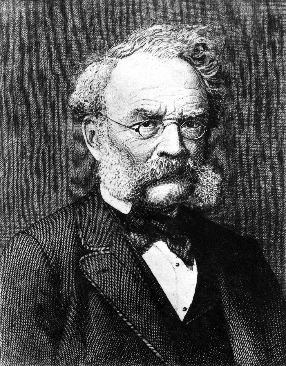 Ernst Werner von Siemens, tysk elektroingeniør og opfinder, c 1880 af Unbekannt