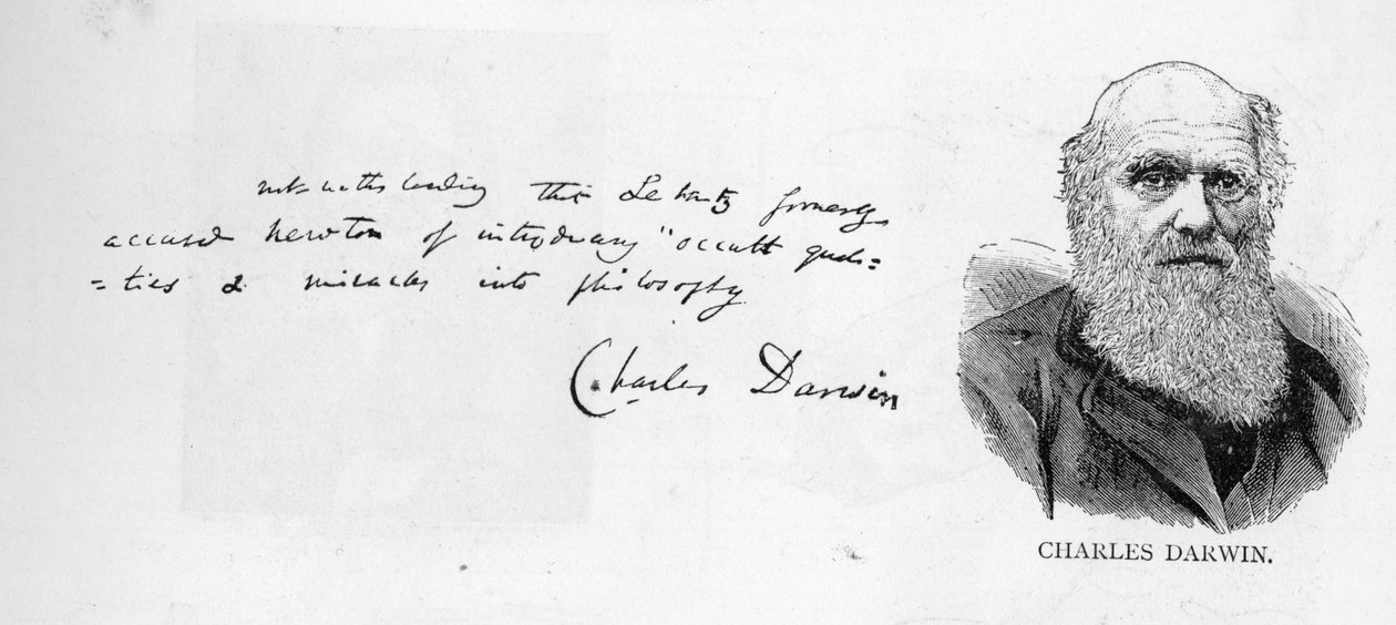 Uddrag fra en autografside i kapitel XV, bind 1 af 