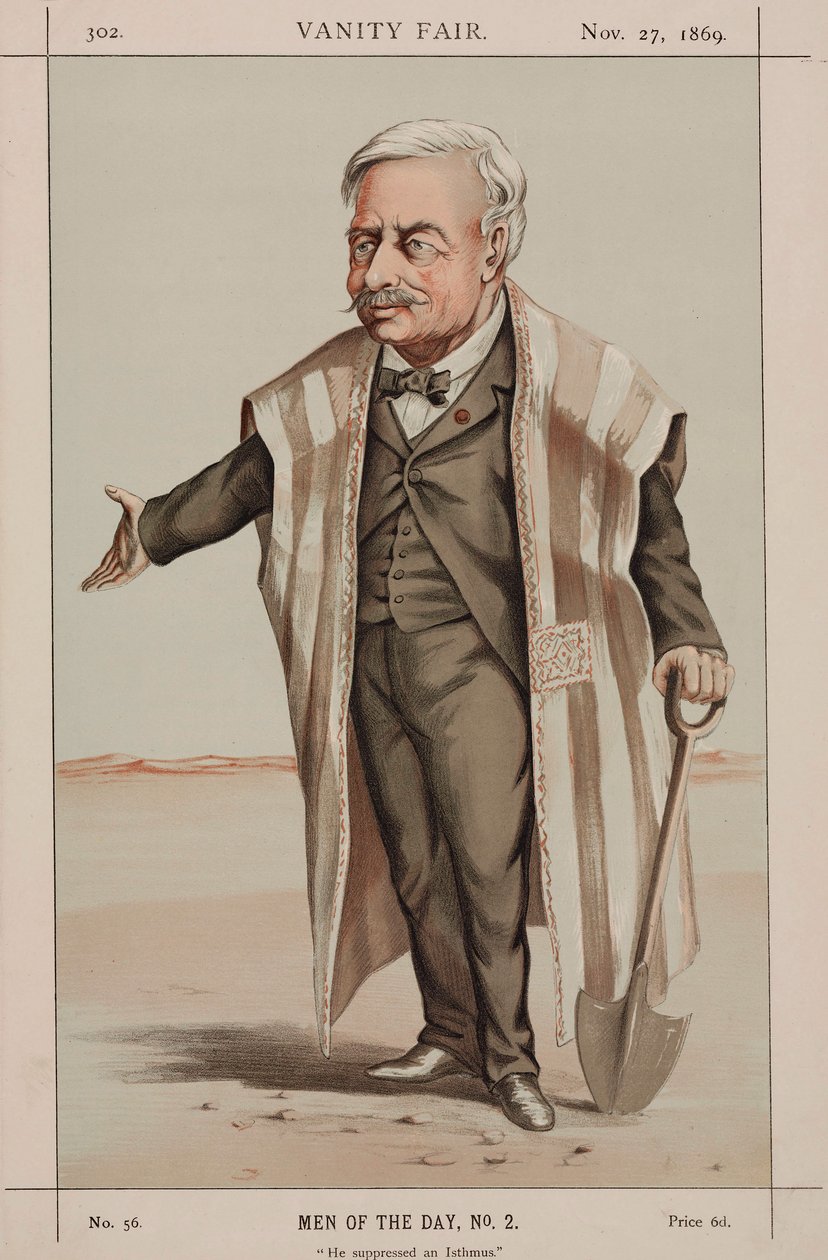 Ferdinand de Lesseps, fransk diplomat og ingeniør af Unbekannt