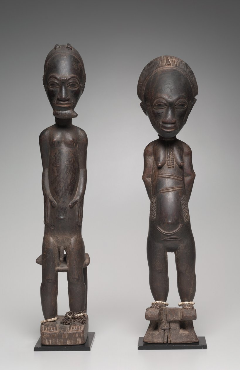 Figure pair, late 1800s to early 1900sdani af Unbekannt