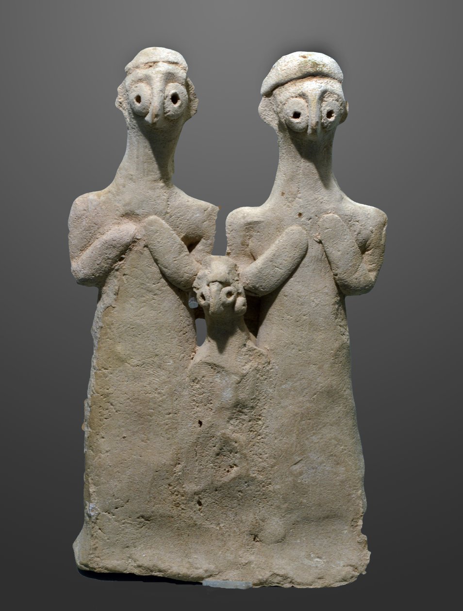 Figur af en familiegruppe, 2000-1500 f.Kr af Unbekannt