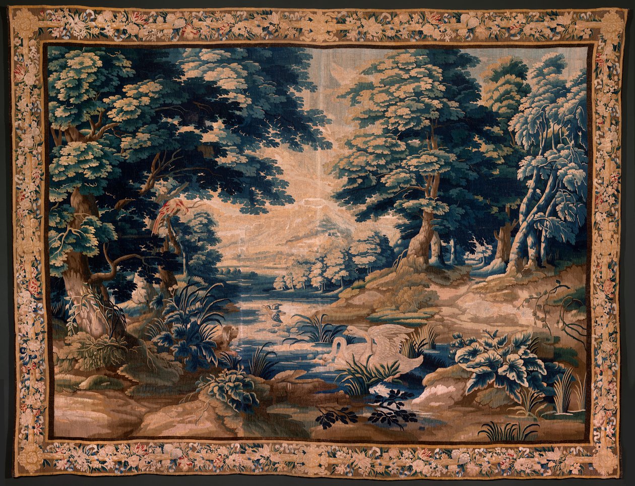 flamsk gobelin. Såkaldt Verdure. Atelier af Oudenaarde. 340x451 cm. Inv 00020. af Alec Hunter