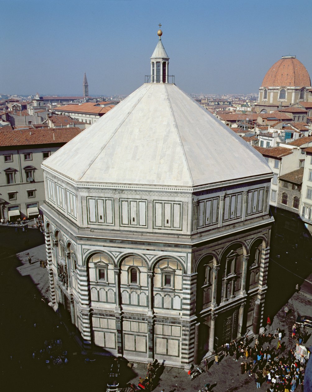 Florence Baptistery udvendig udsigt (foto) af Unbekannt