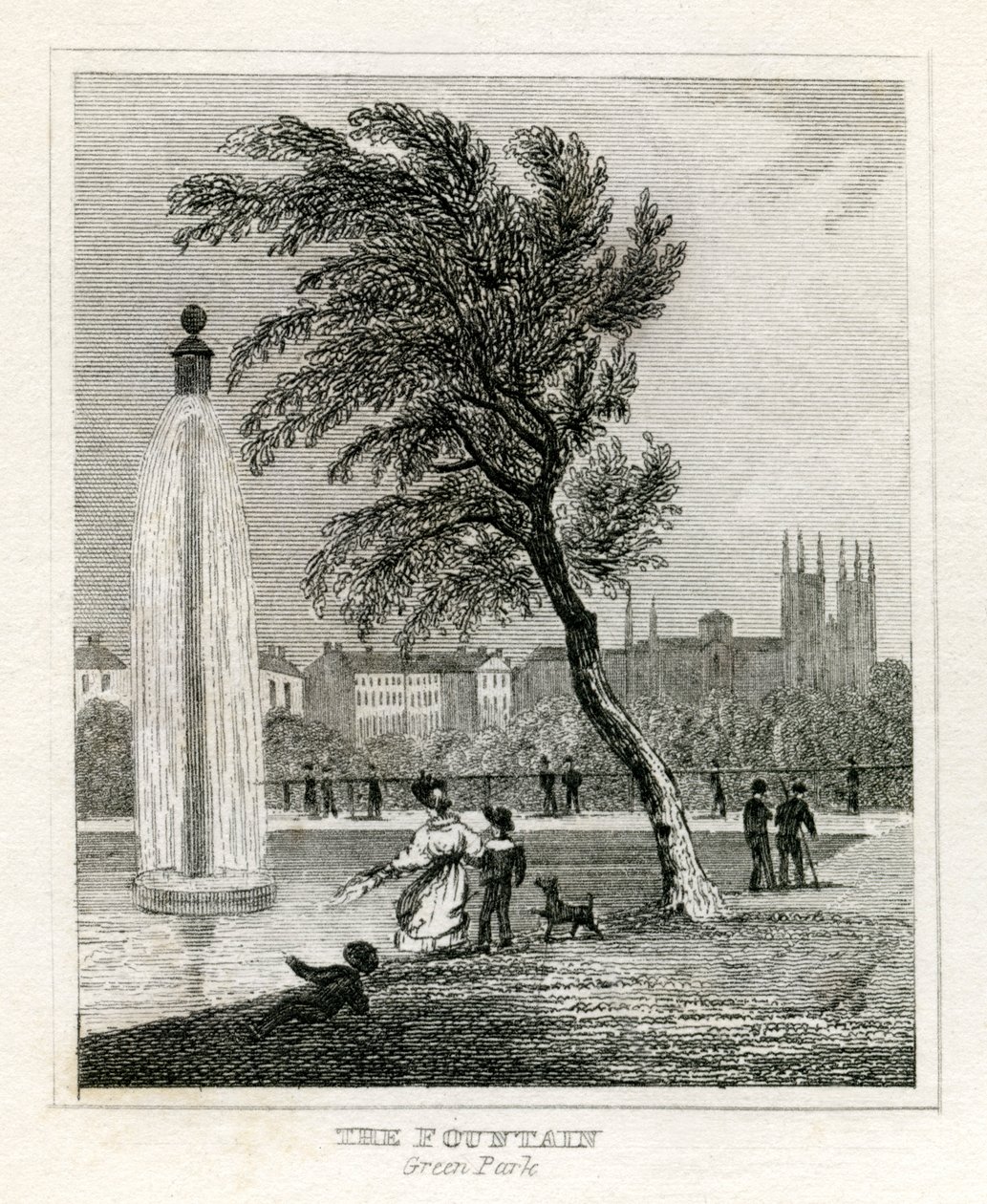 Fountain, Green Park af Unbekannt